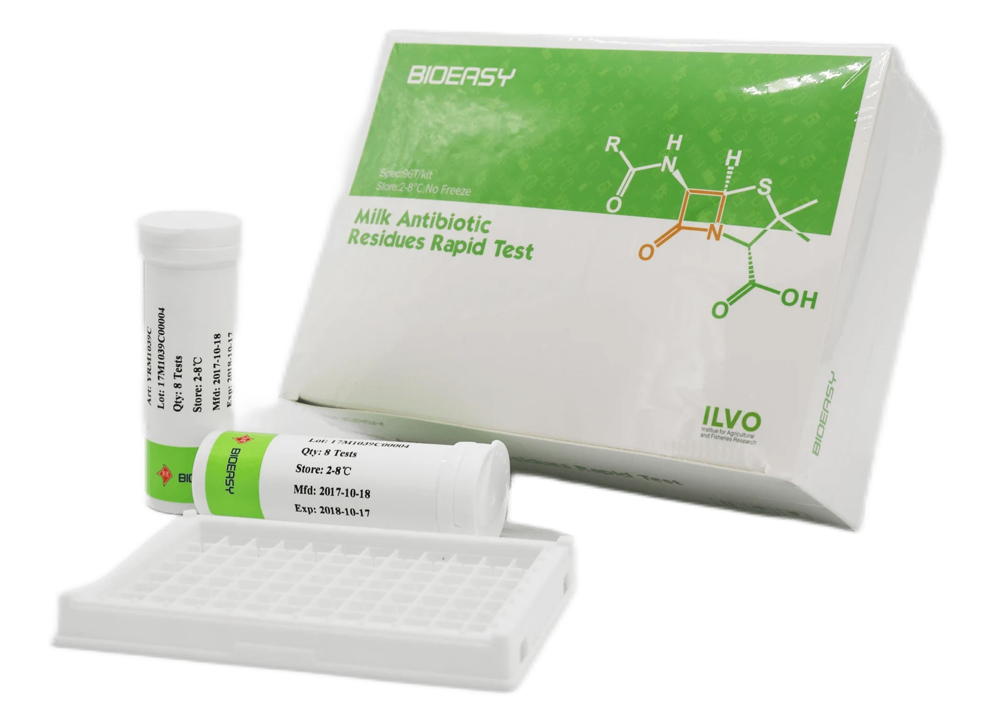 Bioeasy Milk Antibiotic Residues Rapid Test for milk antibiotic screening