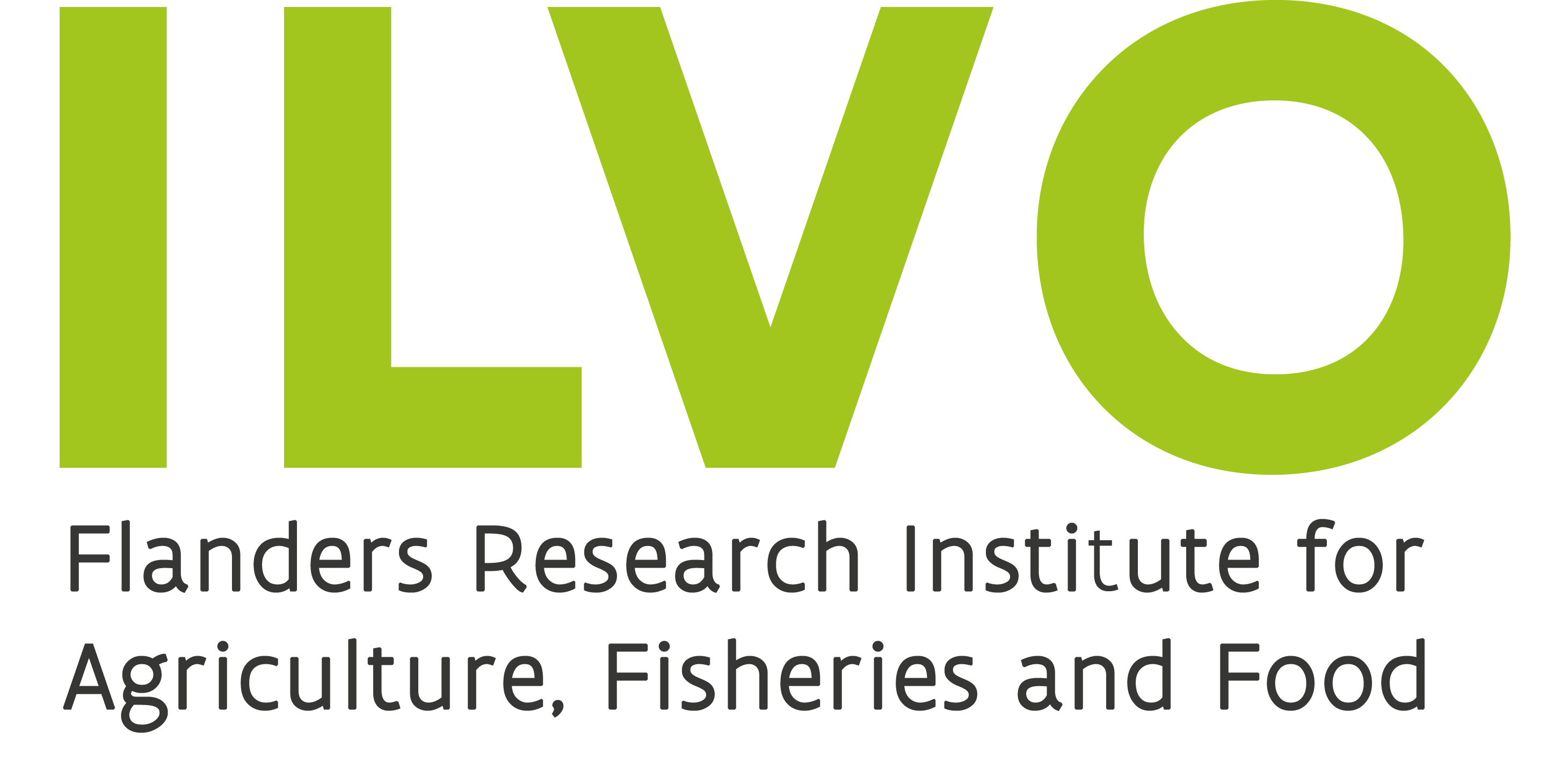 ILVO logotipi — Flanders Research Institute for Agriculture, Fisheries and Food