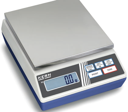 Compact KERN 440 precision balance for laboratory use